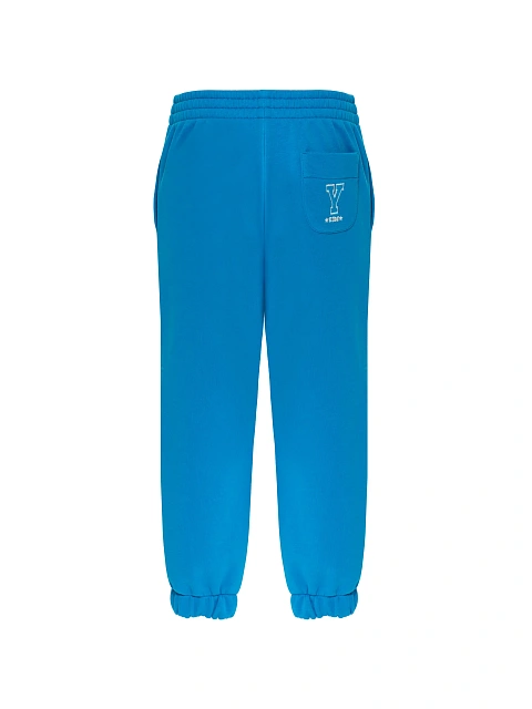 Kid's Blue Embroidered Jersey Tracksuit, 4 Kid's Blue Embroidered Jersey Tracksuit, 4
