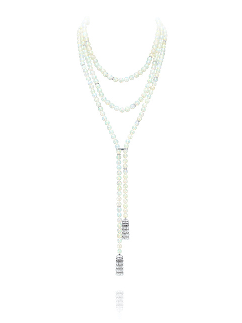 White Gold & Diamond & Opal Belt-Necklace, 1