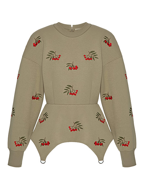 Peplum sweatshirt, 1 Peplum sweatshirt, 1