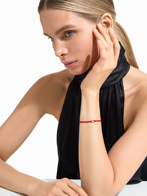 Yellow gold horseshoe bracelet, 2