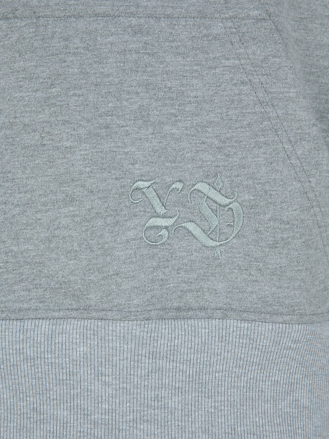Grey Jersey Set With Lily Embroidery, 6 Grey Jersey Set With Lily Embroidery, 6