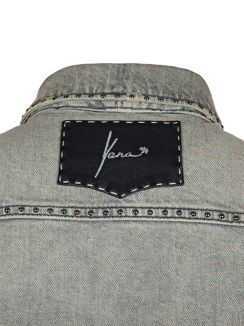 Grey Denim & Yak Fur Jacket, 12