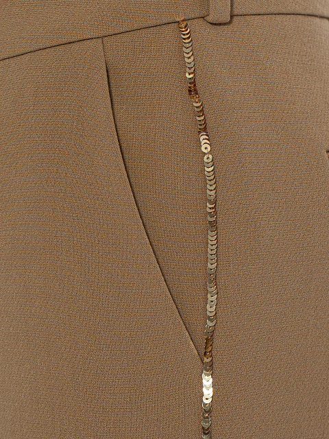 Brown Sequins Pant Suit, 7 Brown Sequins Pant Suit, 7