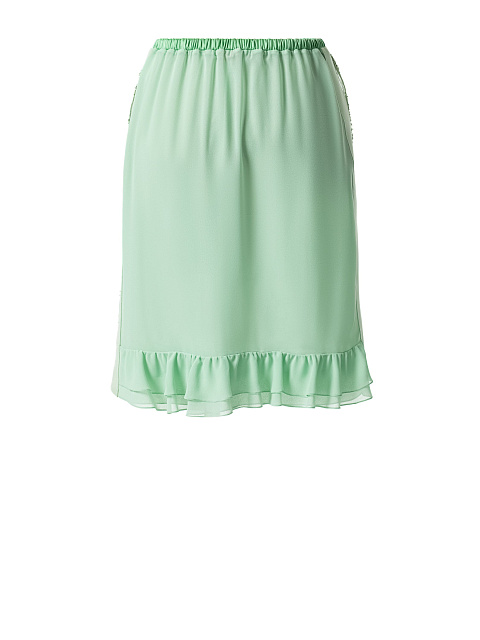 Green midi skirt, 2