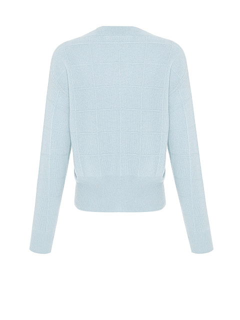 Light Blue Cashmere V-neck Sweater, 2 Light Blue Cashmere V-neck Sweater, 2