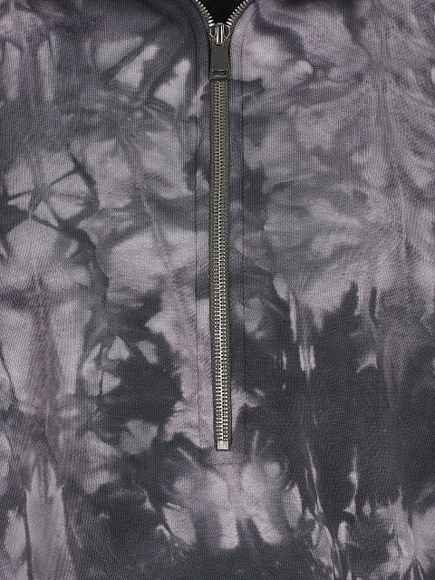 Grey Tie-dye & Neon Green YD Embroidered Jersey Suit, 4