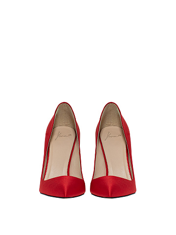 Red Silk Pumps, 2
