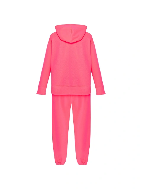 Kid's Bright Pink "YK" Embroidered Jersey Tracksuit, 2 Kid's Bright Pink "YK" Embroidered Jersey Tracksuit, 2