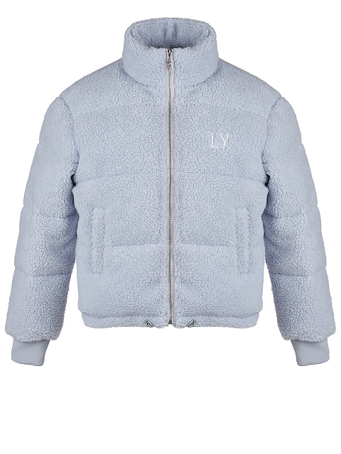 Light Blue Teddy Padded Jacket, 1 Light Blue Teddy Padded Jacket, 1