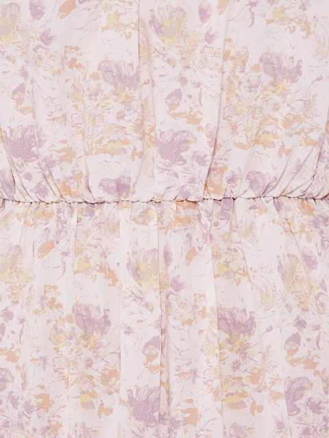 Lilac Floral Printed Midi Dress, 3 Lilac Floral Printed Midi Dress, 3