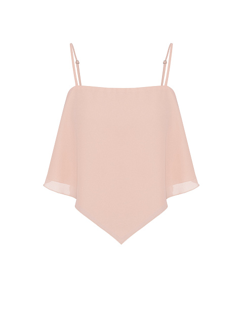 Powder-colored top with thin straps, 1 Powder-colored top with thin straps, 1