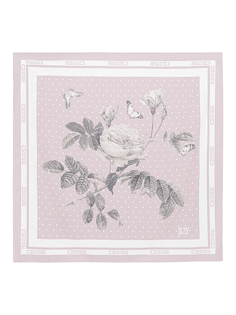 Pink Crush print scarf, 1 Pink Crush print scarf, 1