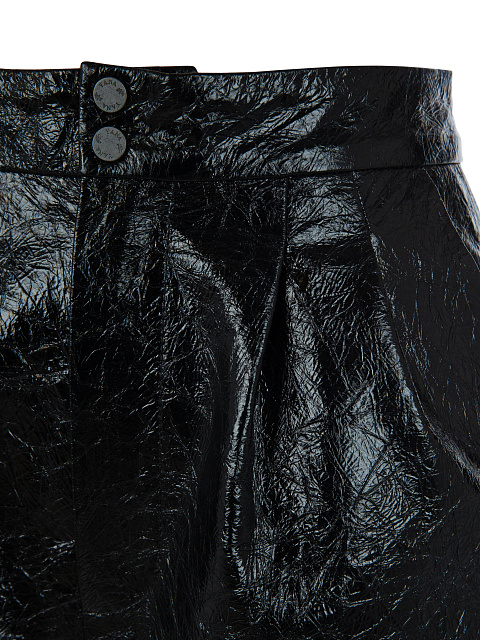 Black Leather Blazer & Shorts, 7