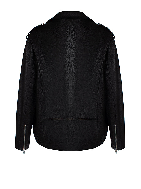 Black Leather Biker Jacket, 2 Black Leather Biker Jacket, 2