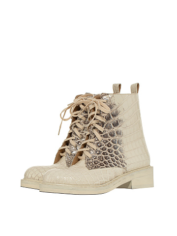 Himalayan Crocodile Leather Boots, 1