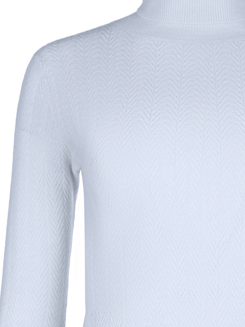 Blue Cashmere Turtleneck, 3