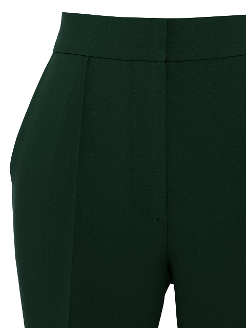 Green Two-piece Suit With Flared Trousers, 4