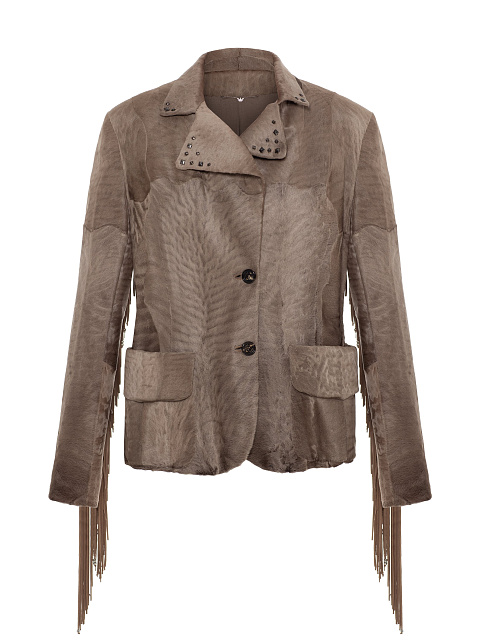 Brown Caracul Jacket, 1 Brown Caracul Jacket, 1