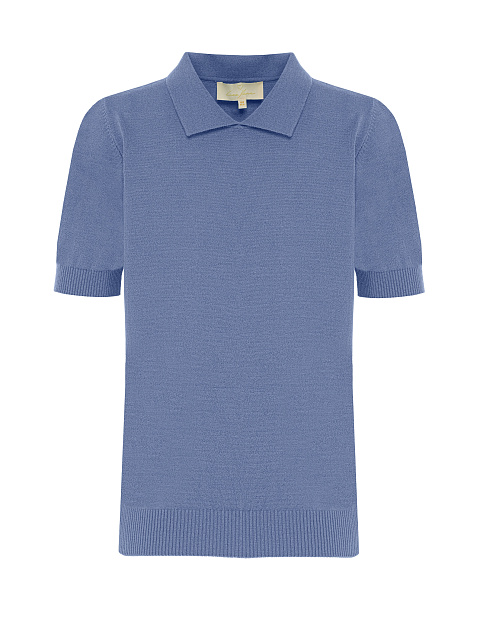 Blue Short Sleeves Jumper, 1 Blue Short Sleeves Jumper, 1