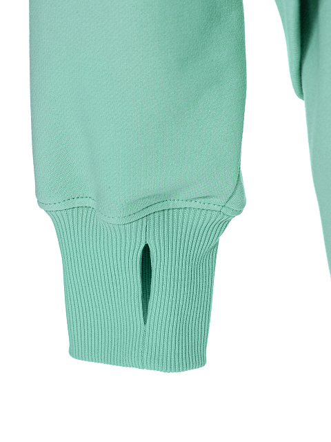 Mint Green "Yana" Embroidered Jersey Suit, 5