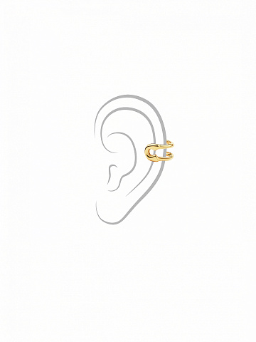Gold Ear Cuff, 2