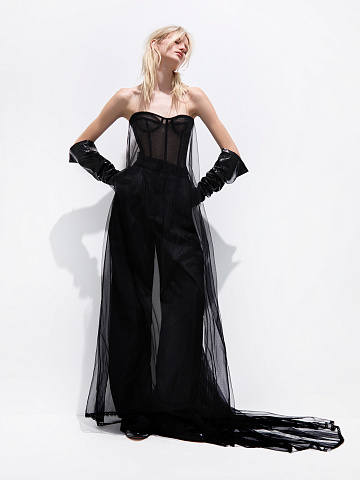 Corset with tulle, 2