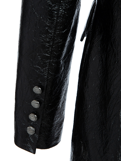 Black Leather Blazer & Shorts, 6