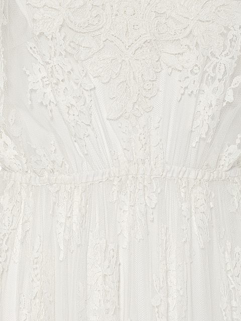 White Lace Midi Dress, 4 White Lace Midi Dress, 4