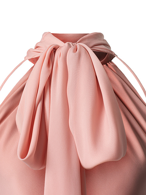 Pink chiffon dress, 4