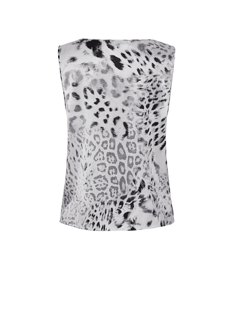 Silk leopard-print top, 2