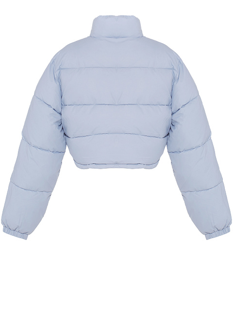 Blue cropped down jacket, 3 Blue cropped down jacket, 3