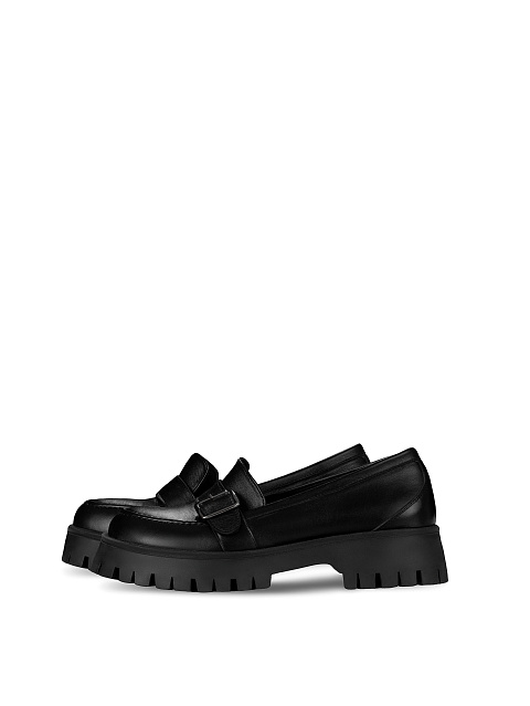 Black Leather Loafers, 1