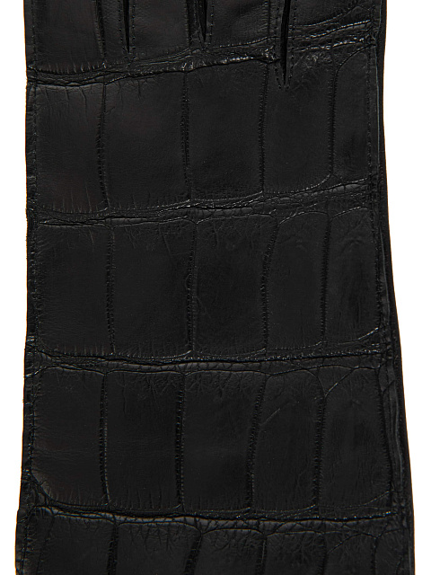Crocodile leather gloves, 3