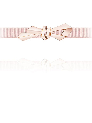 Rose Gold Bow Pendant, 1