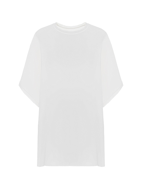 White silk T-shirt, 1