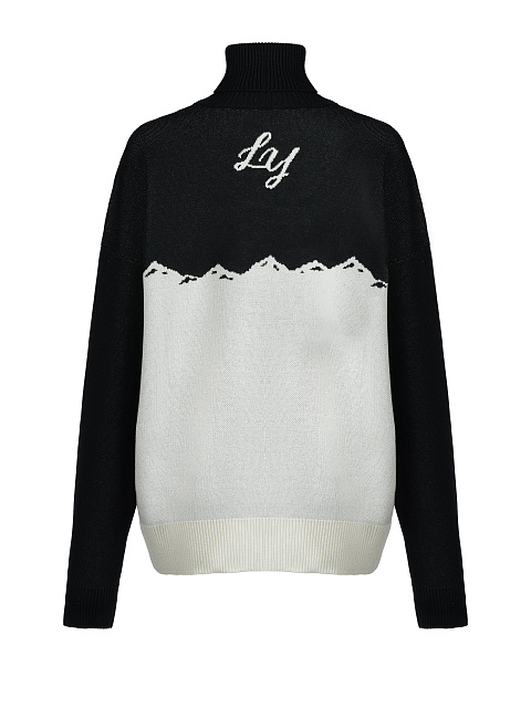 Men's Black & White Santa's Favorite Sweater, 2 Men's Black & White Santa's Favorite Sweater, 2