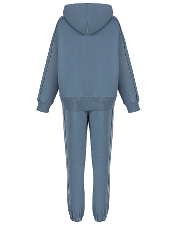 Blue Jersey Set With Cross Embroidery, 2