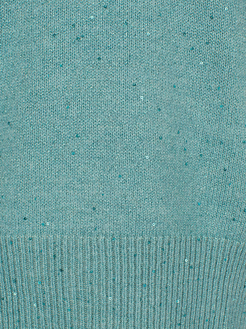 Turquoise Lurex & Sequins Jumper, 3