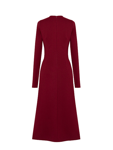 Bordeaux Cut Out Jersey Midi Dress, 2 Bordeaux Cut Out Jersey Midi Dress, 2