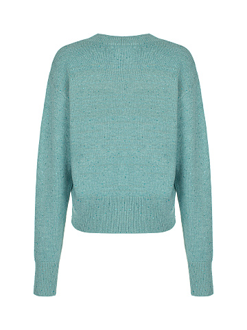 Turquoise Lurex & Sequins Jumper, 2