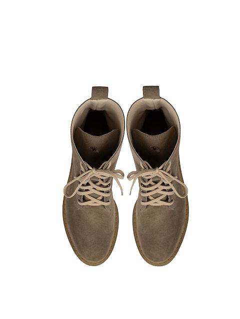 Khaki Suede Boots, 4