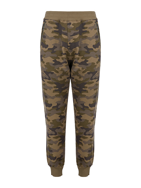 Khaki Camouflage Jersey Suit, 3