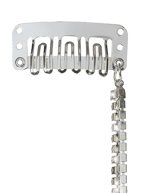 Silver Rhinestone Hairpin, 2 Silver Rhinestone Hairpin, 2