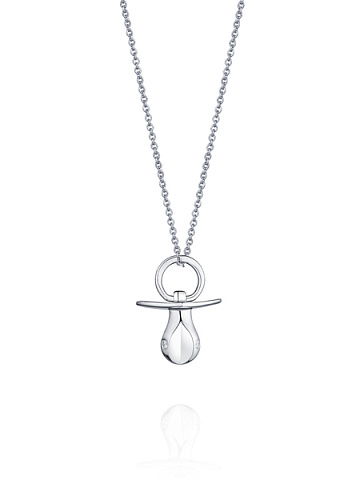 White Gold & Diamond "Soother" Necklace, 1