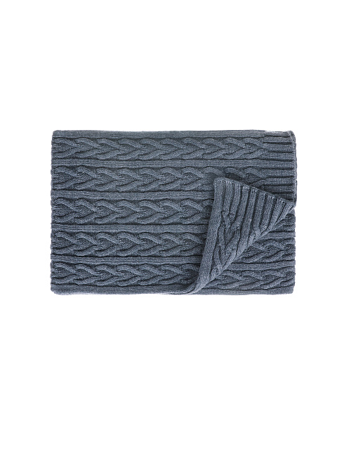 Blue Wool Scarf, 1