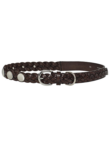 Brown leather belt, 1