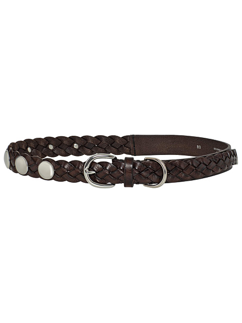 Brown leather belt, 1 Brown leather belt, 1