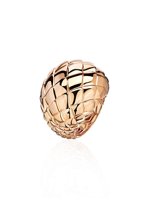Rose Gold Bold Ring, 1