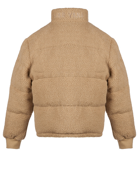 Beige Teddy Padded Jacket, 2 Beige Teddy Padded Jacket, 2