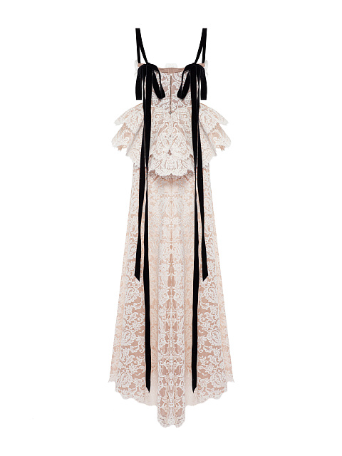White Lace Peplum Maxi Dress, 3 White Lace Peplum Maxi Dress, 3